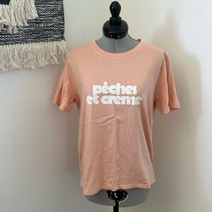 SOLD. Sézane x Maddy Nye tshirt